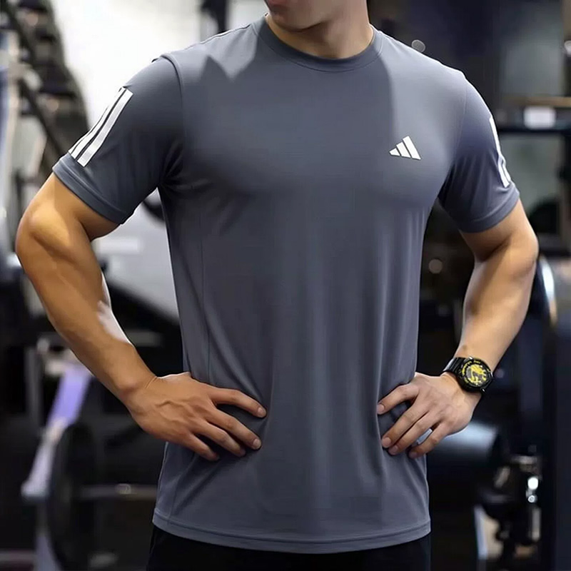 Summer Clothing Model - Adidas short-sleeved men's clothing 2026 new