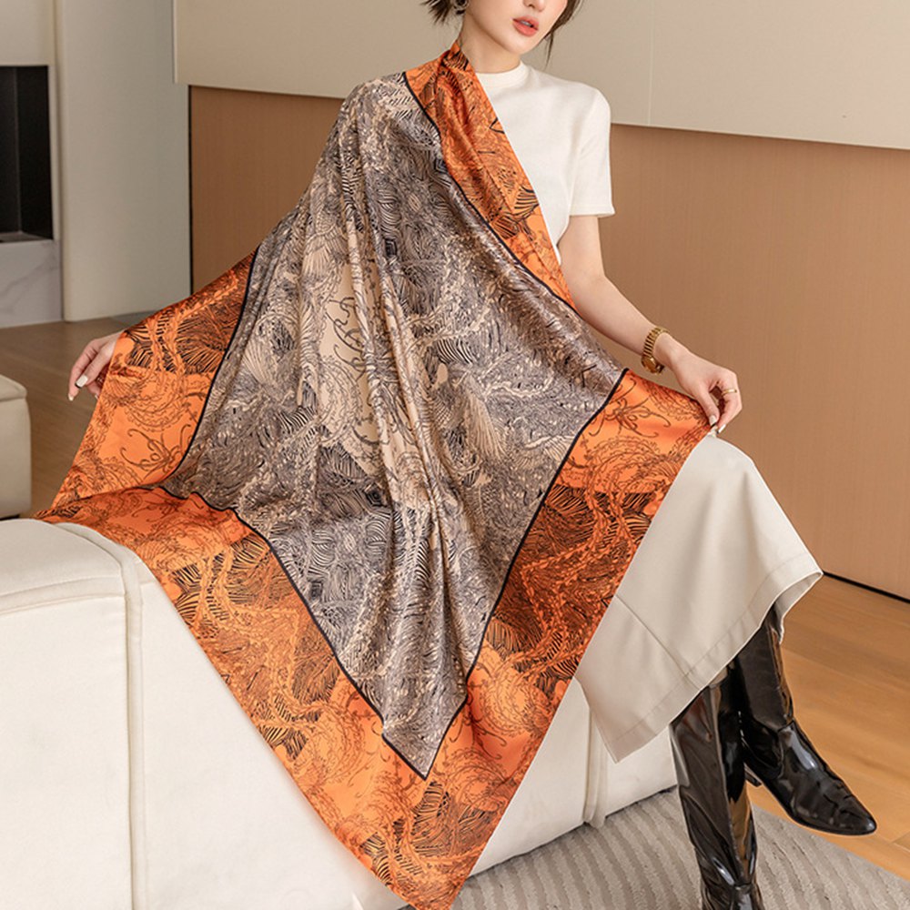 Summer Clothing Hijab - New Summer Large 110cm Square Scarves