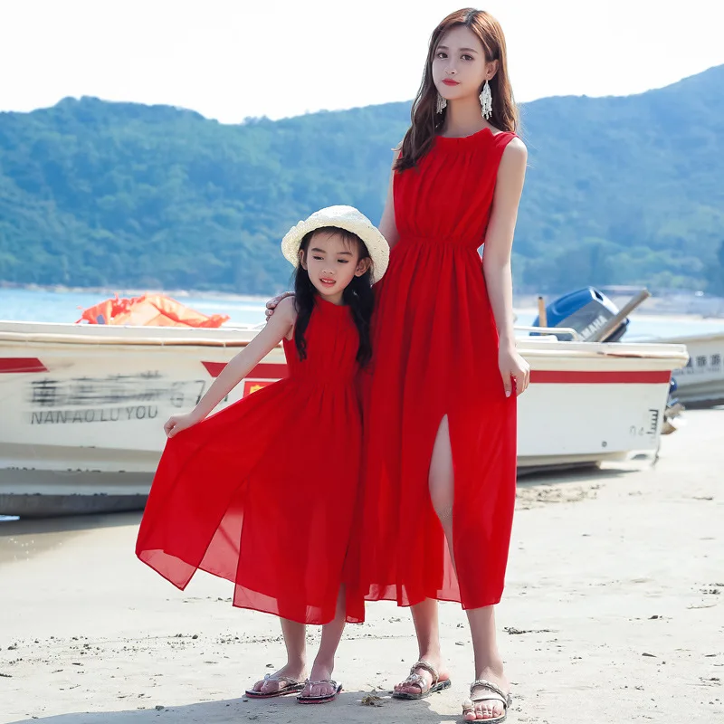 Mom and Girl Baby Vacation Loo - Summer Clothing Resort ulasan dan harga