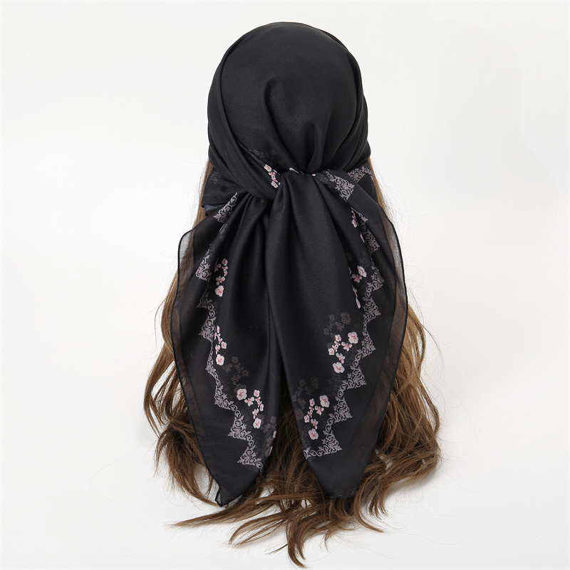 New Muslim Square Hijab Scarf  - Summer Clothing Hijab ulasan dan harga