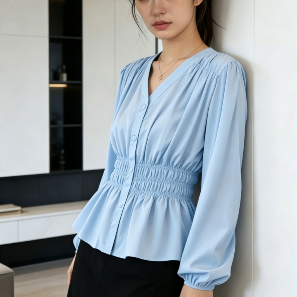200 Pounds Plus Size Office La - Summer Clothing Office ulasan dan harga