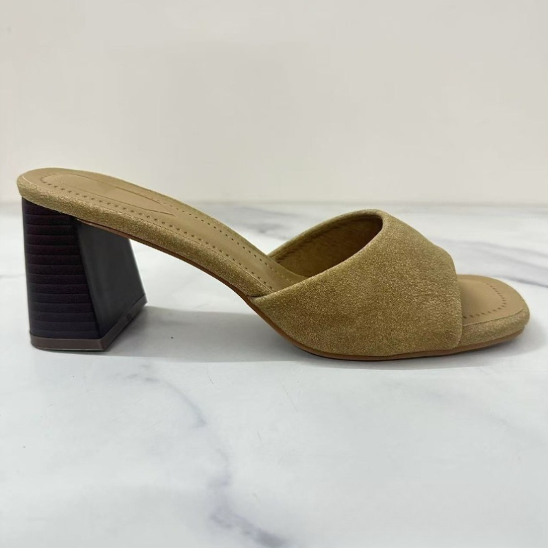2025 Elegant Block Heels Women - Summer Clothing Office ulasan dan harga