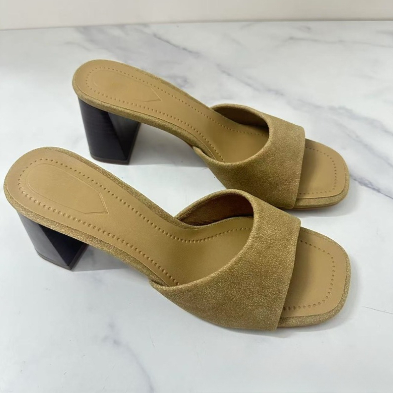 2025 Elegant Block Heels Women - Summer Clothing Office ulasan dan harga