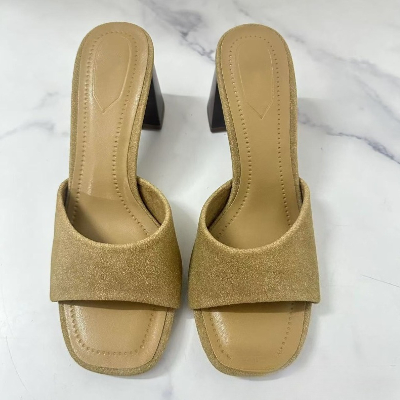 2025 Elegant Block Heels Women - Summer Clothing Office ulasan dan harga