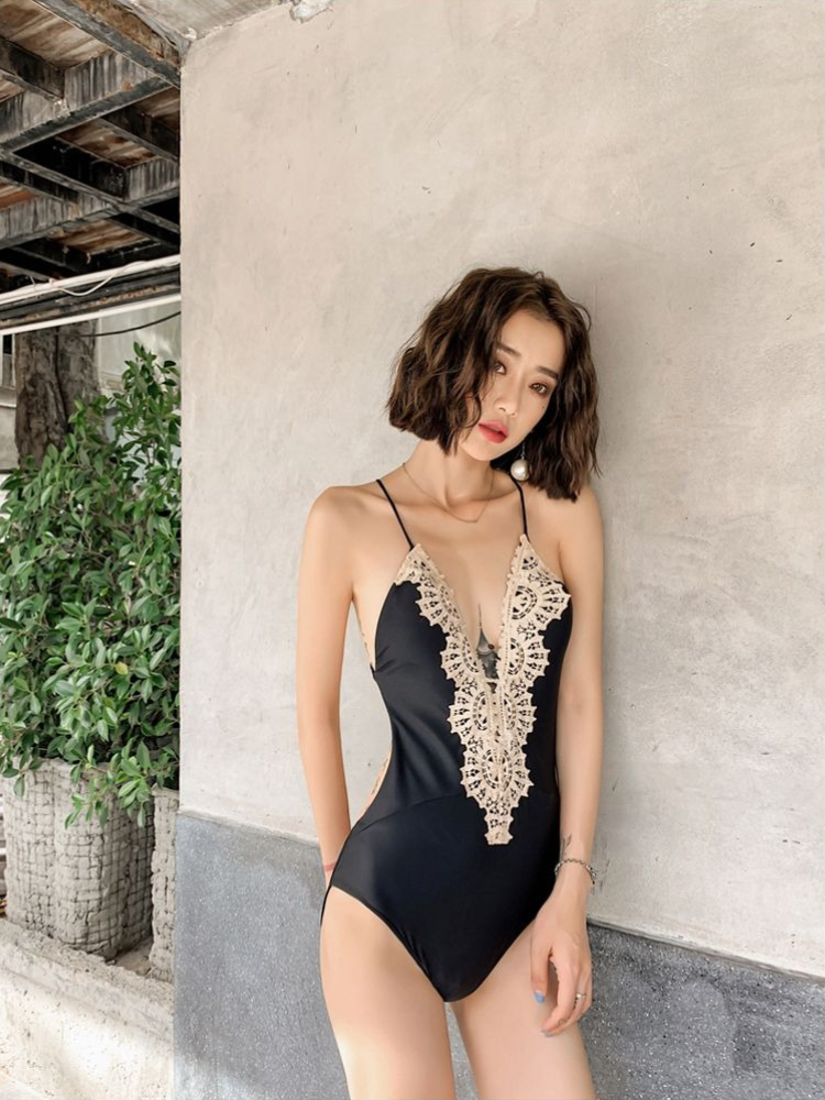 Black Women One Piece Swimsuit - Swimsuit One Piece ulasan dan harga