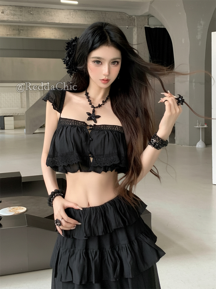 REDDACHiC Women Ruffled Top Sk - Summer Clothing Model ulasan dan harga