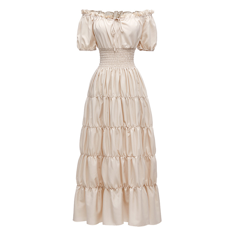 Off The Shoulder Short Sleeve  - Summer Victorian Clothing ulasan dan harga