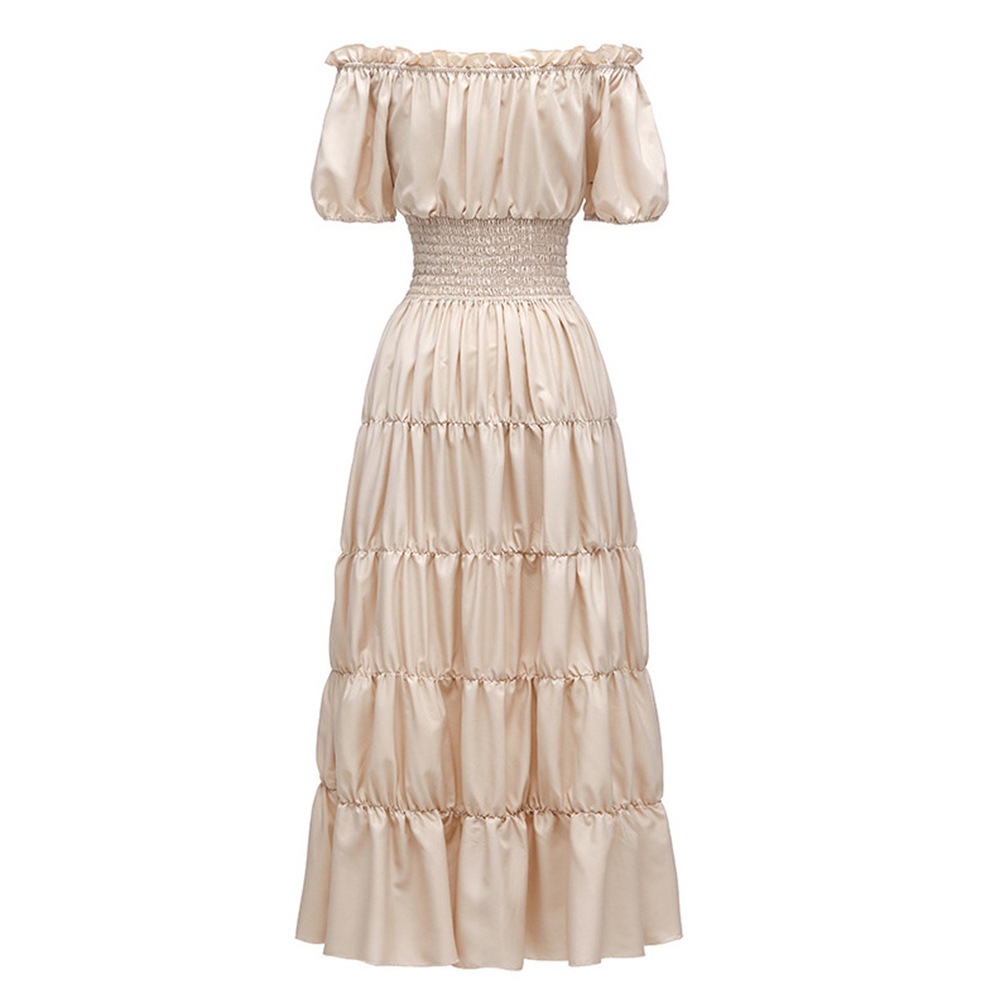 Off The Shoulder Short Sleeve  - Summer Victorian Clothing ulasan dan harga
