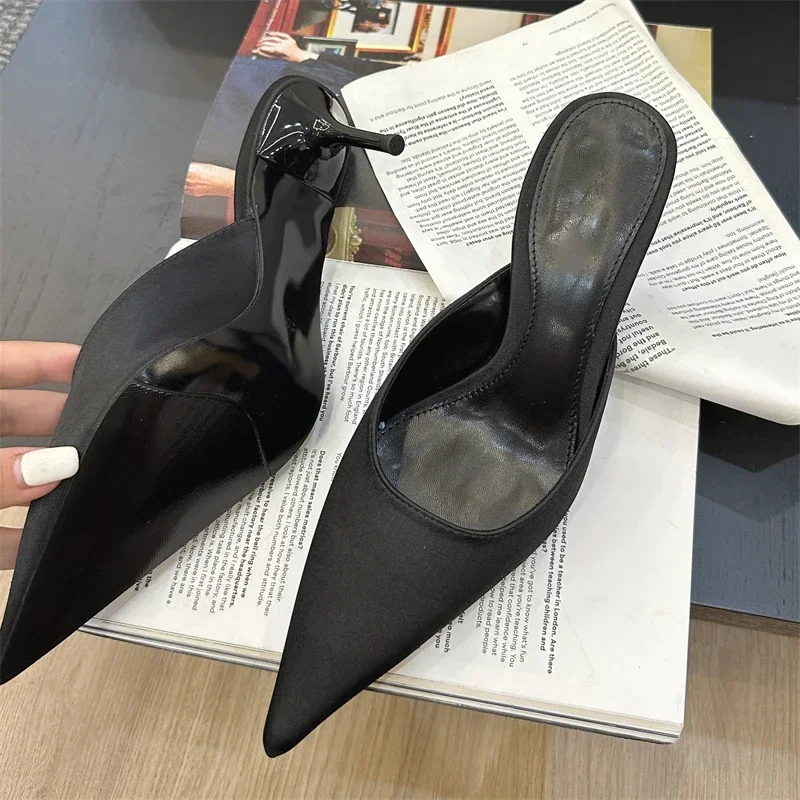 Aneikeh Sexy Pointed Toe Mules - Quality Summer Clothing ulasan dan harga