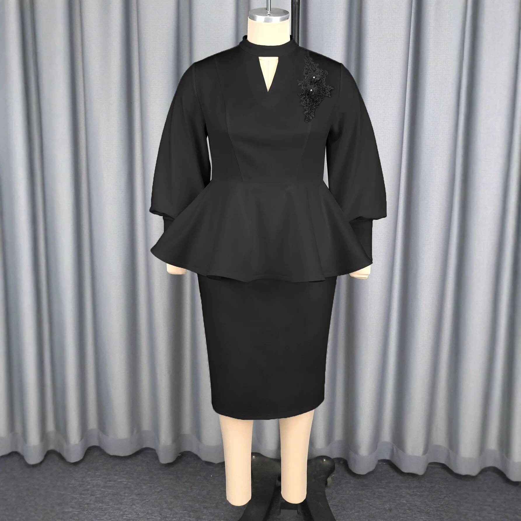 Plus Size Women's Clothing Hal - Summer Clothing Office ulasan dan harga