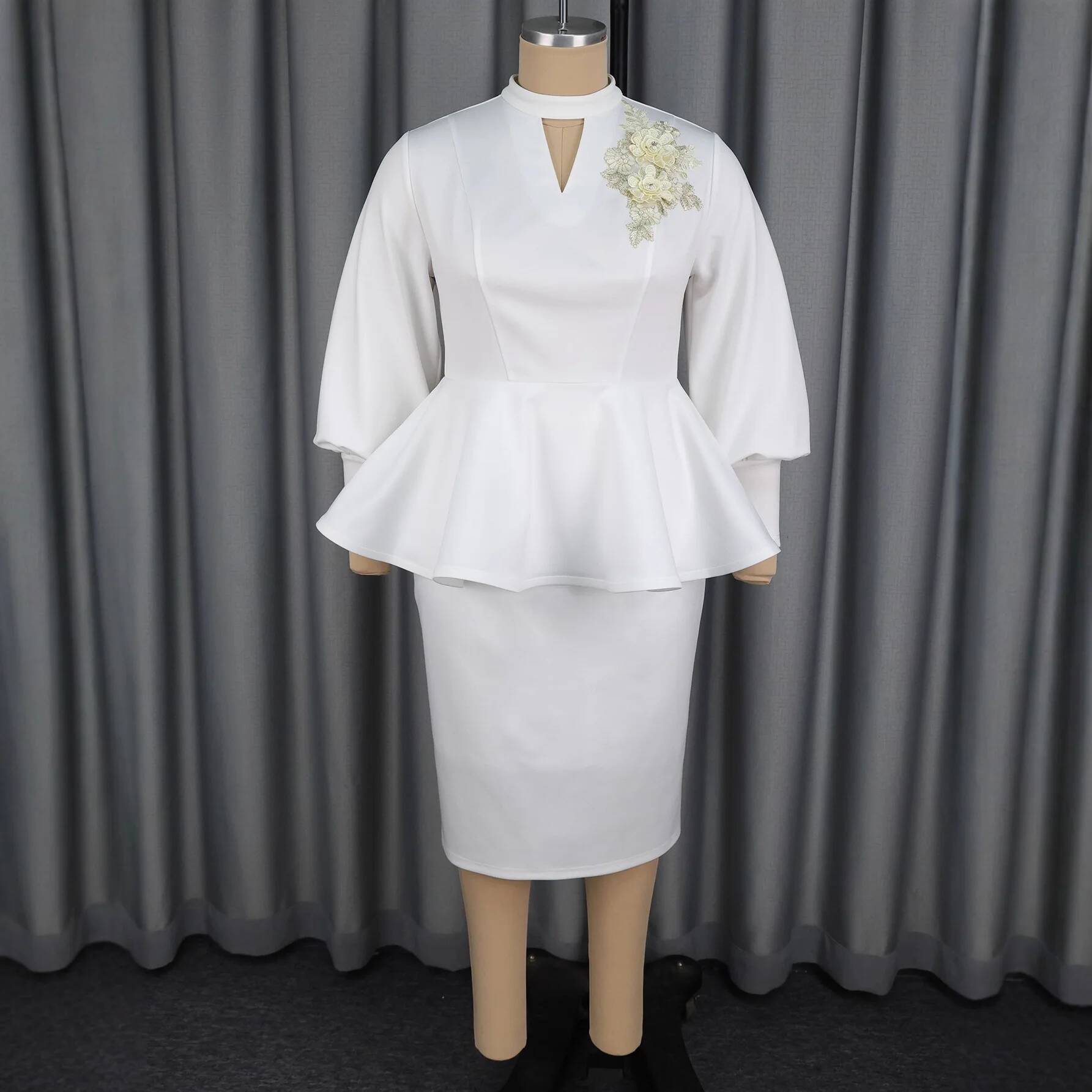 Plus Size Women's Clothing Hal - Summer Clothing Office ulasan dan harga