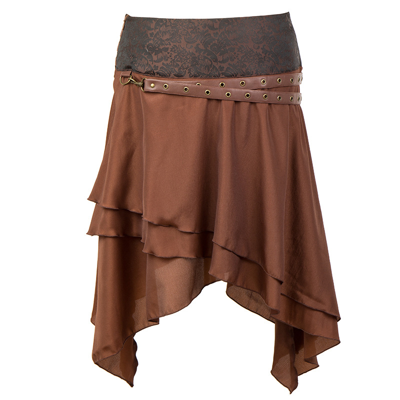 Brown Dropped Waist &Small Poc - Summer Victorian Clothing ulasan dan harga