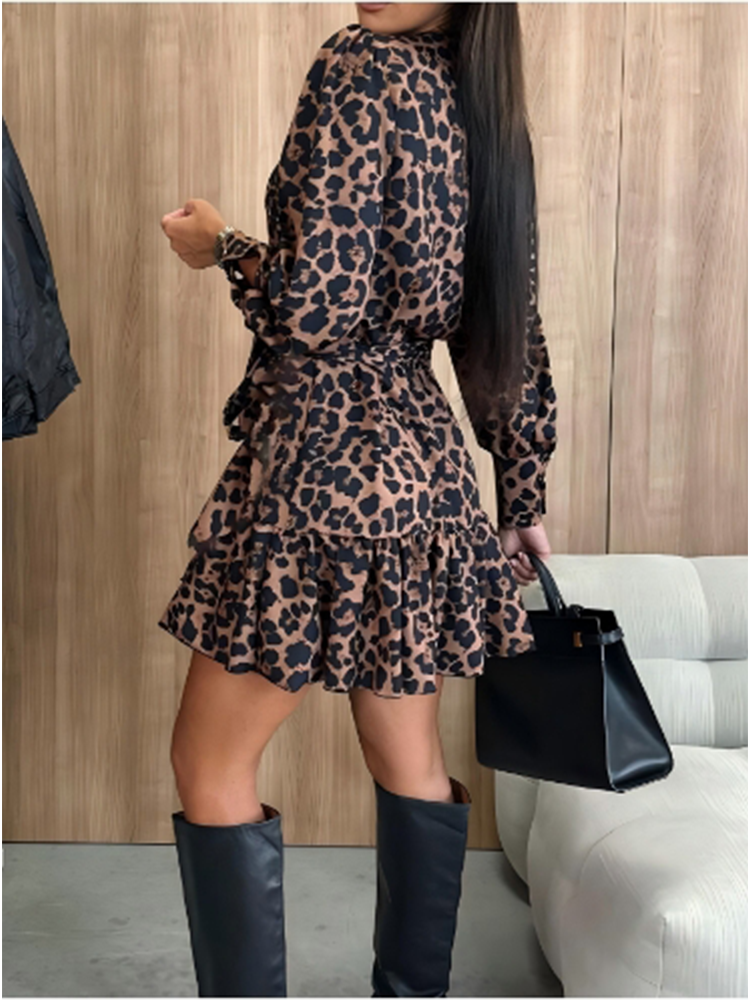 Women's Leopard Printed Dresse - Zara Summer Clothing For Women ulasan dan harga