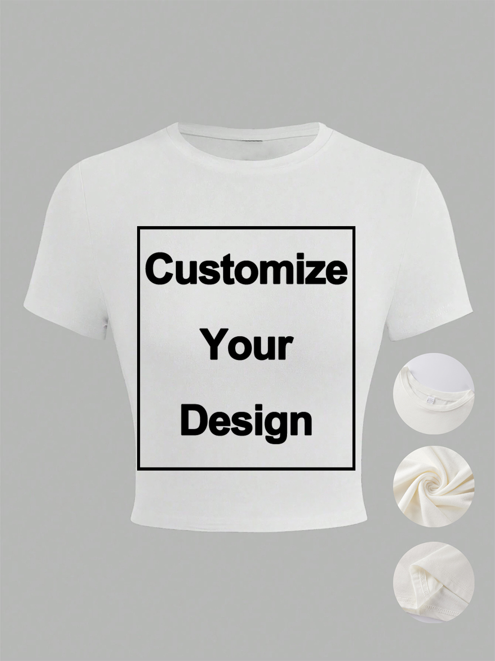 Custom Womens Cotton Crop Tops - Summer Clothing Model ulasan dan harga