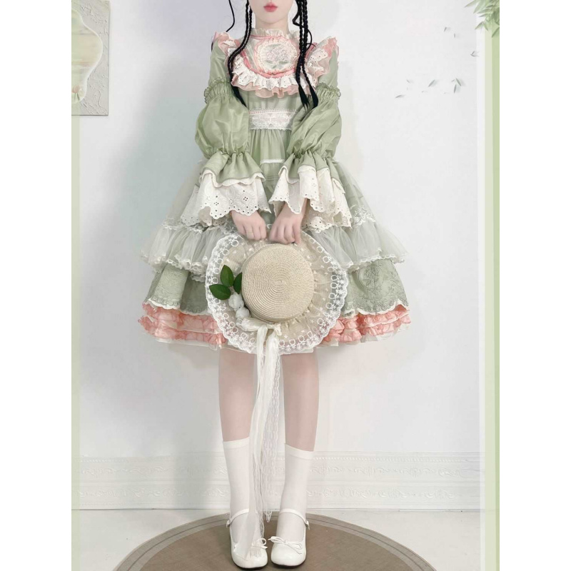 Japanese Cos Kawaii Lolita Dre - Summer Victorian Clothing ulasan dan harga