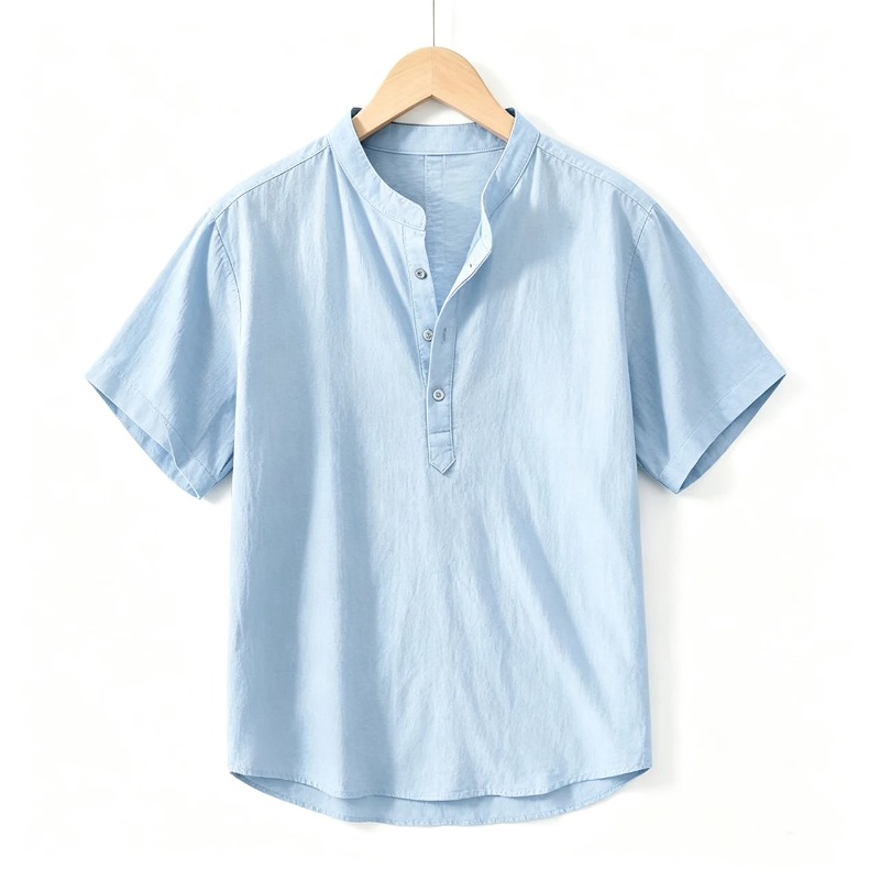 Summer Thin Short-sleeved Shir - Summer Clothing Office ulasan dan harga