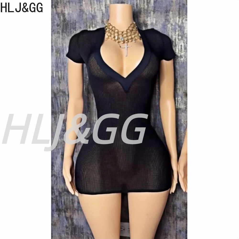HLJ&GG Summer Mesh See Though  - Summer Clothing H&M ulasan dan harga