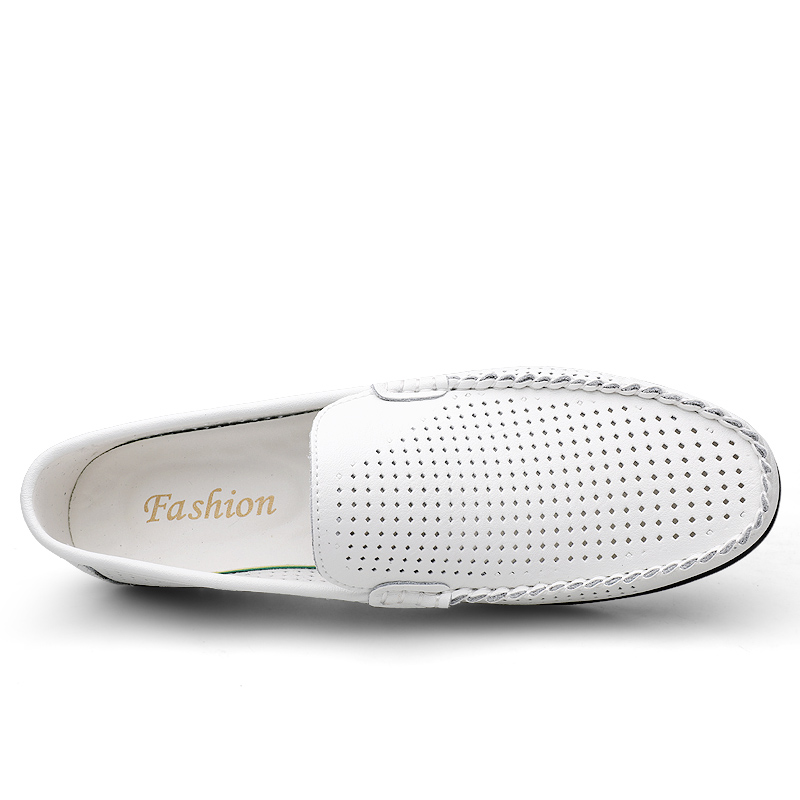 Men's Slip-On Perforated Drivi - Summer Clothing Office ulasan dan harga