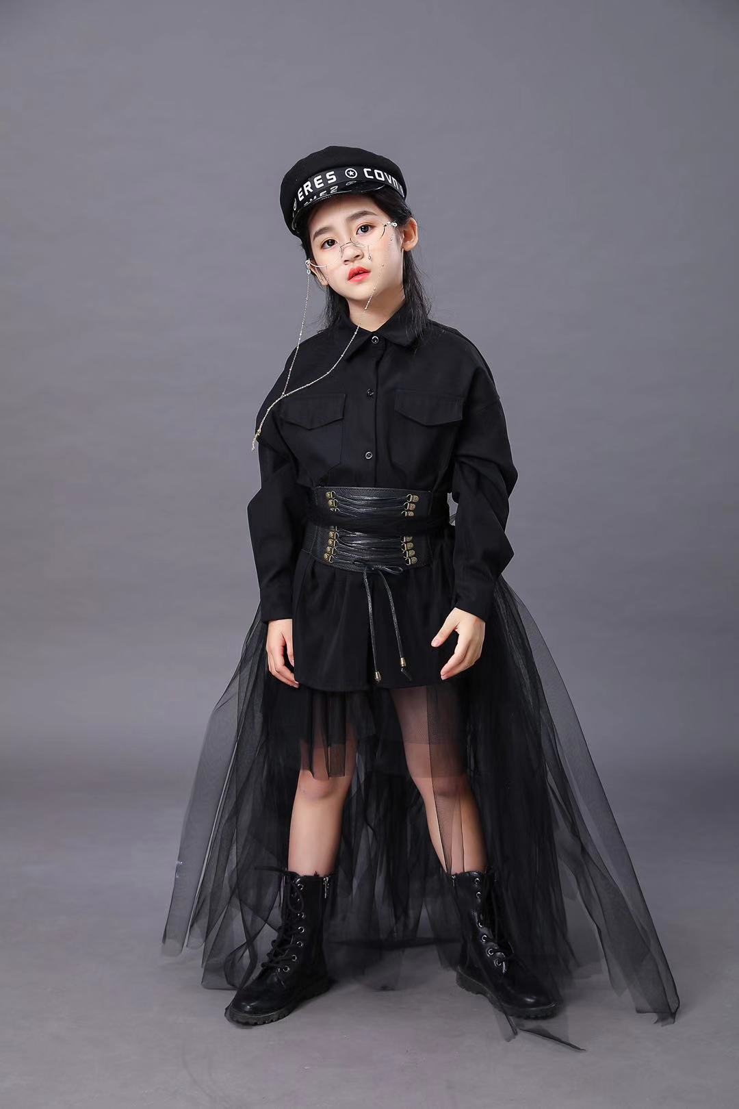 Children's Black Suit Girls Mo - Summer Clothing Model ulasan dan harga