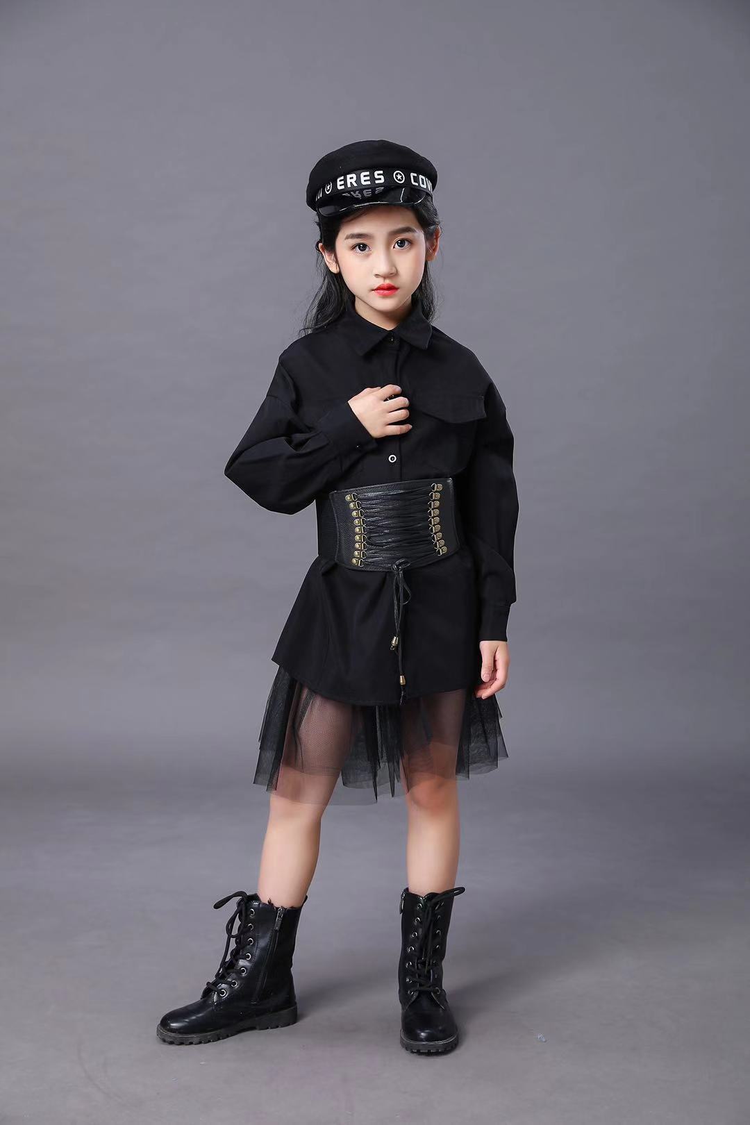 Children's Black Suit Girls Mo - Summer Clothing Model ulasan dan harga