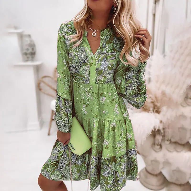 Casual Floral Print Dresses Fo - Zara Summer Clothing For Women ulasan dan harga
