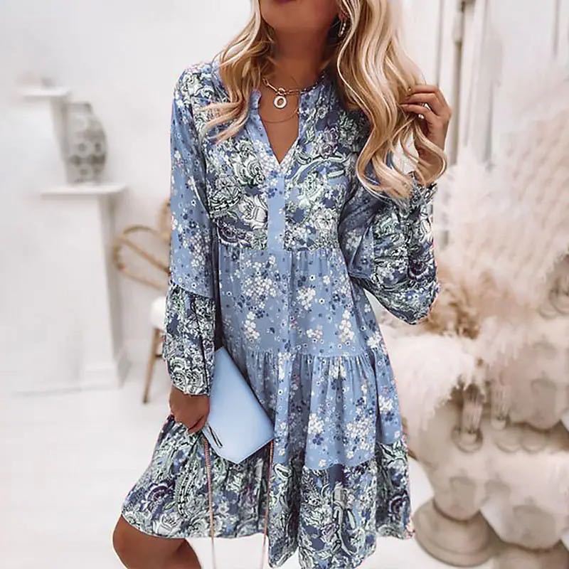 Casual Floral Print Dresses Fo - Zara Summer Clothing For Women ulasan dan harga