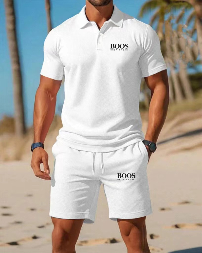New men's business casual shor - Summer Clothing Office ulasan dan harga