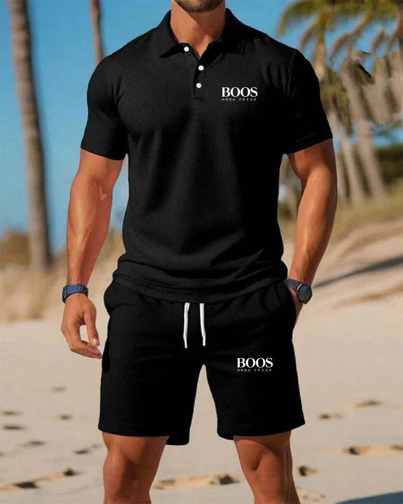 New men's business casual shor - Summer Clothing Office ulasan dan harga