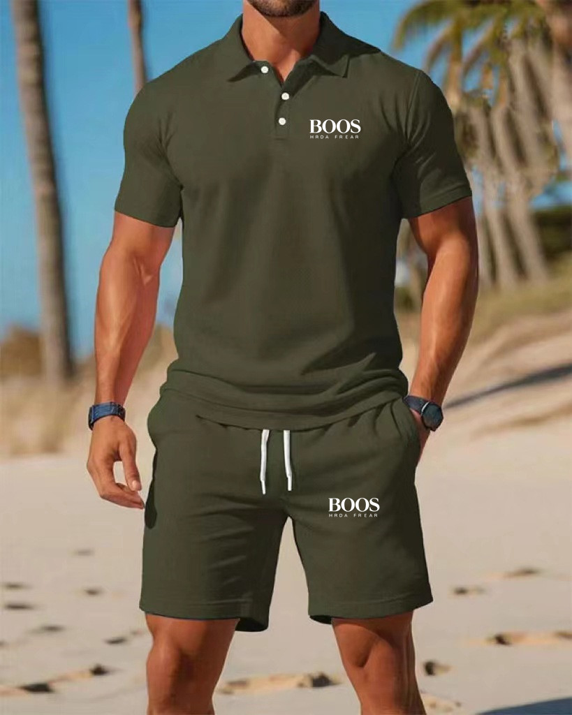 New men's business casual shor - Summer Clothing Office ulasan dan harga