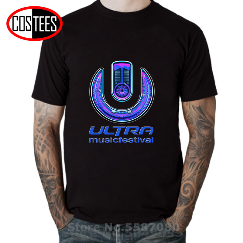 Mens 3d Shirts Men ULTRA MUSIC - Summer Clothing Online Shopping ulasan dan harga