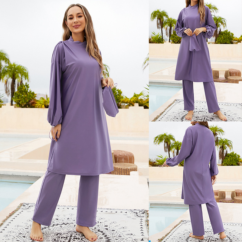 Abaya summer Muslim Swimwear H - Summer Clothing Hijab ulasan dan harga