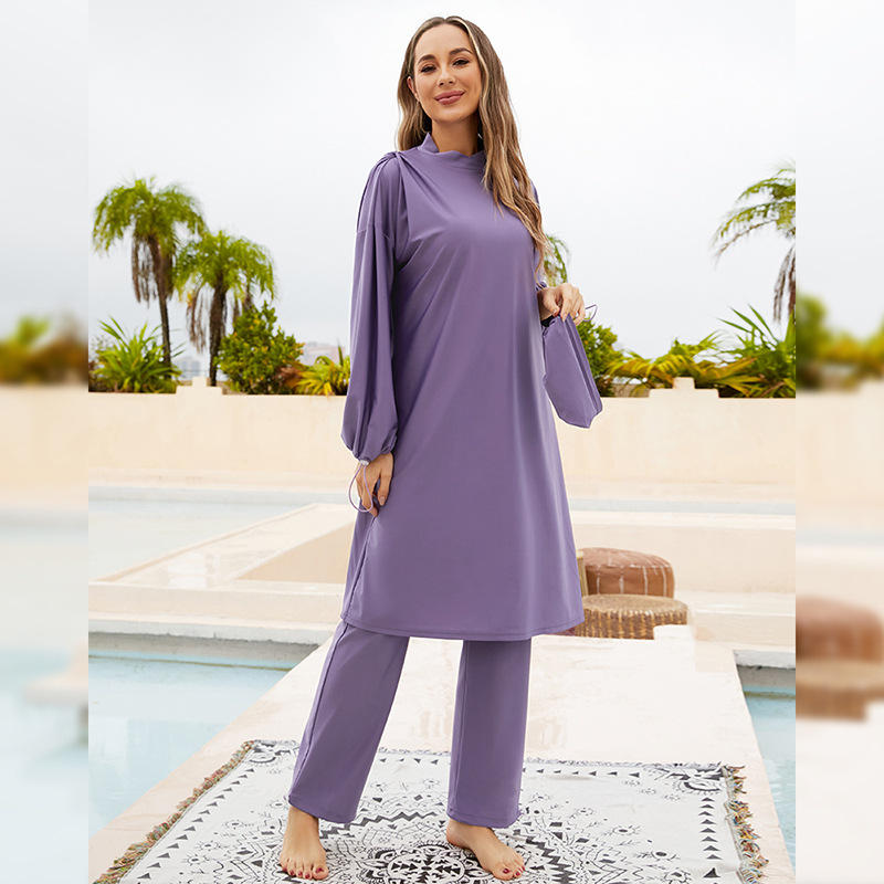 Abaya summer Muslim Swimwear H - Summer Clothing Hijab ulasan dan harga