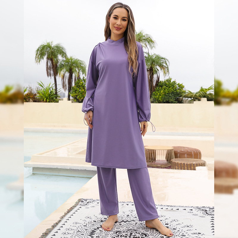 Abaya summer Muslim Swimwear H - Summer Clothing Hijab ulasan dan harga