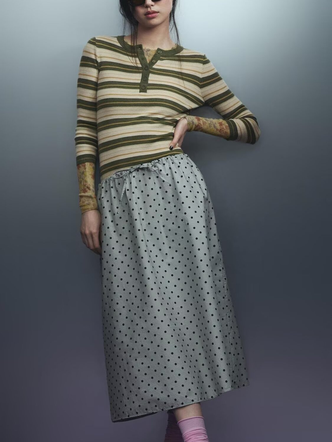 New Summer Women's Midi Skirt  - Summer Clothing Vintage ulasan dan harga