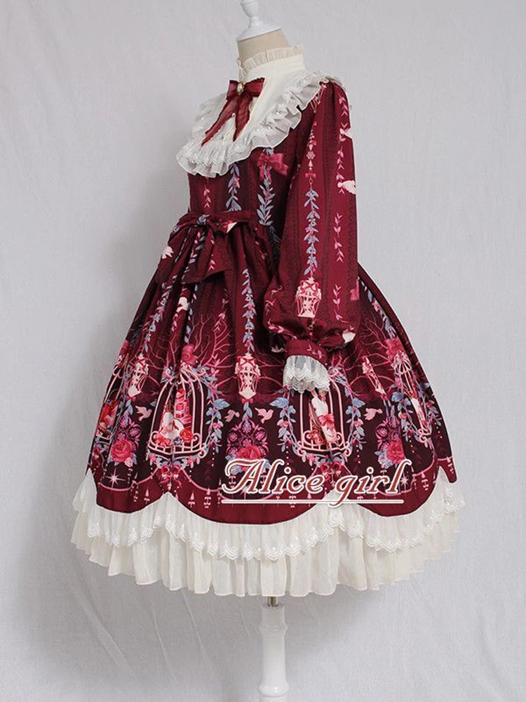 MAGOGO Kawaii Lolita Dress Lon - Summer Victorian Clothing ulasan dan harga