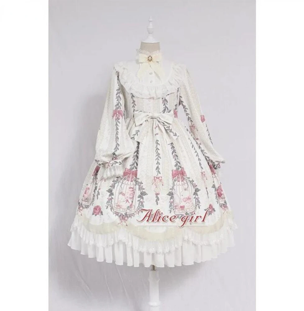 MAGOGO Kawaii Lolita Dress Lon - Summer Victorian Clothing ulasan dan harga