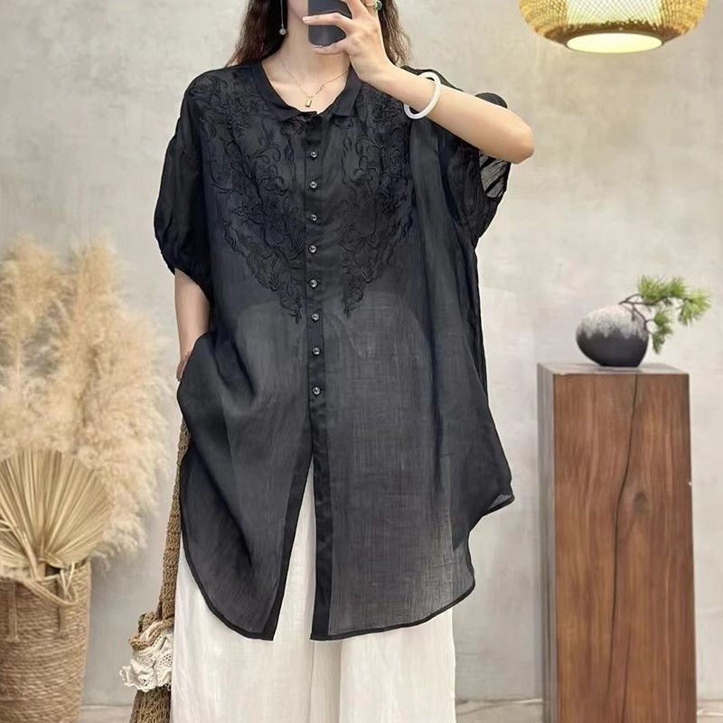 Plus Size Women's Summer Solid - Summer Clothing Office ulasan dan harga