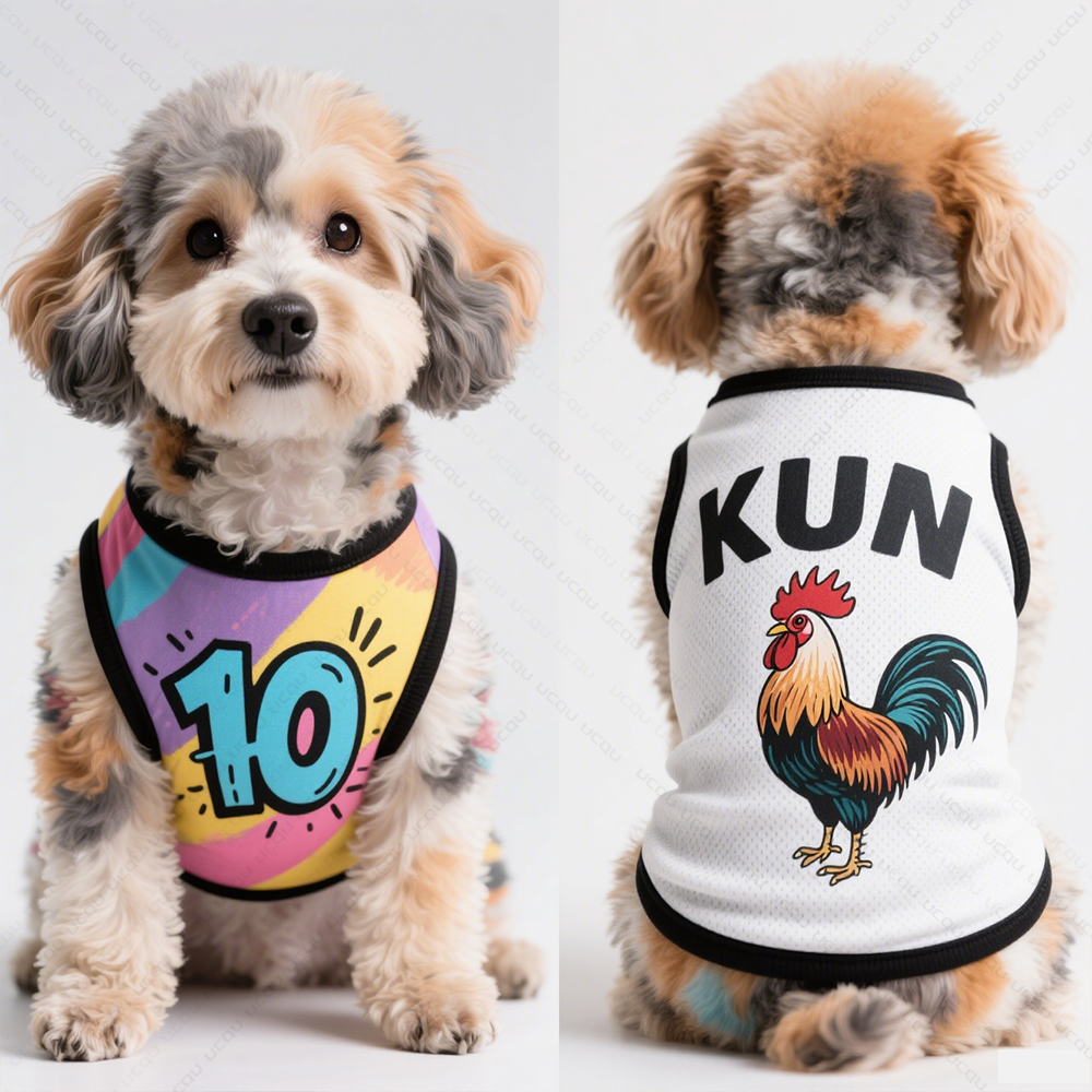 2025 Pet Dog Clothing Love Kun - Summer 2025 Clothing Essentials ulasan dan harga