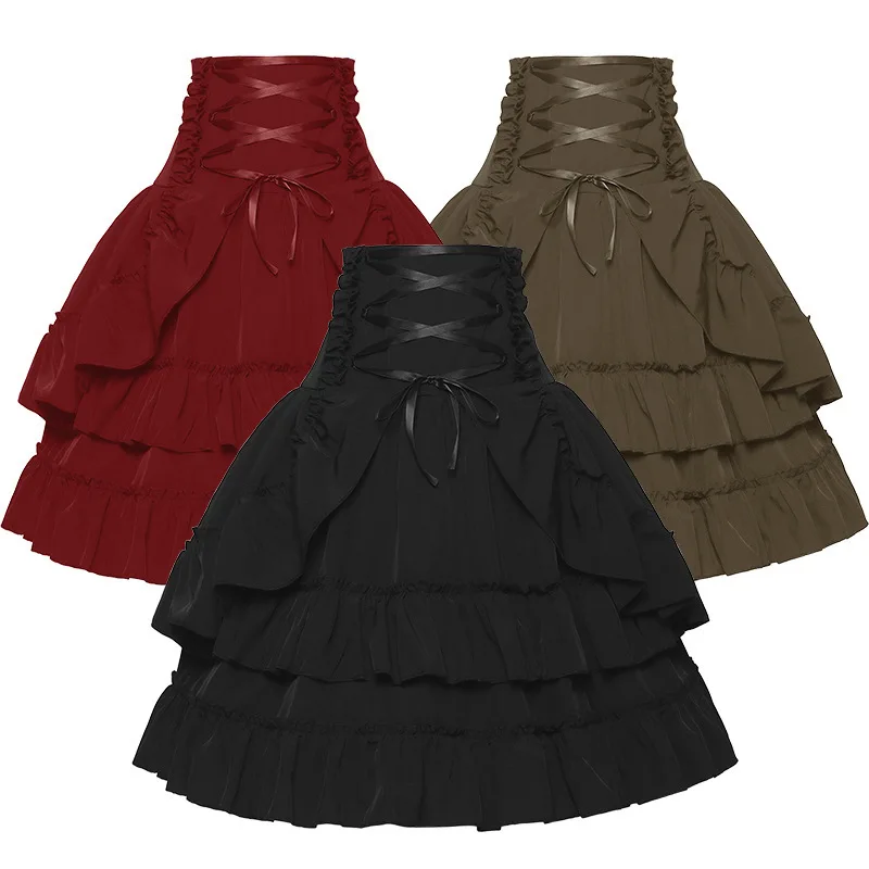 Women Victorian Skirt Medieval - Summer Victorian Clothing ulasan dan harga