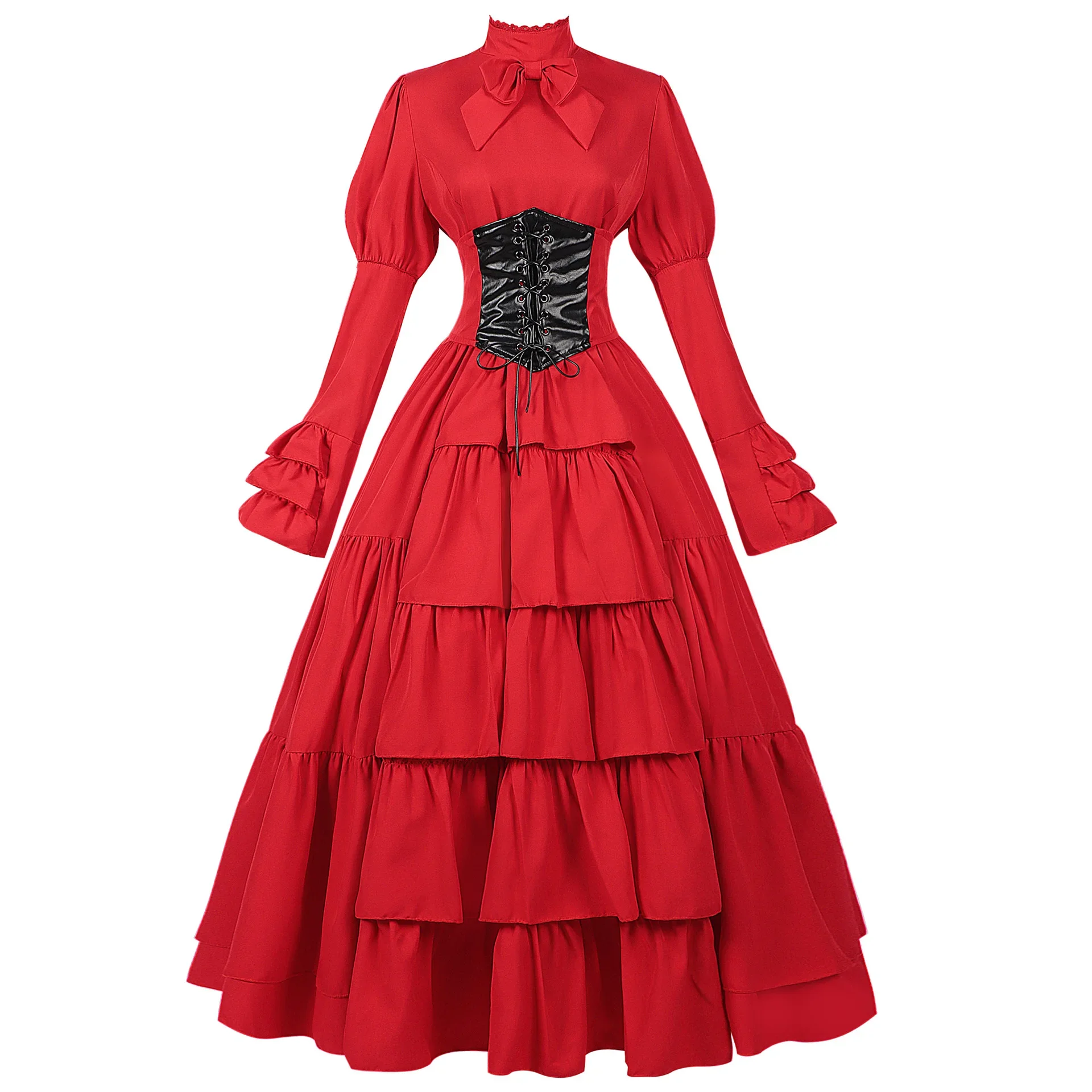 Women Halloween Cosplay Costum - Summer Victorian Clothing ulasan dan harga