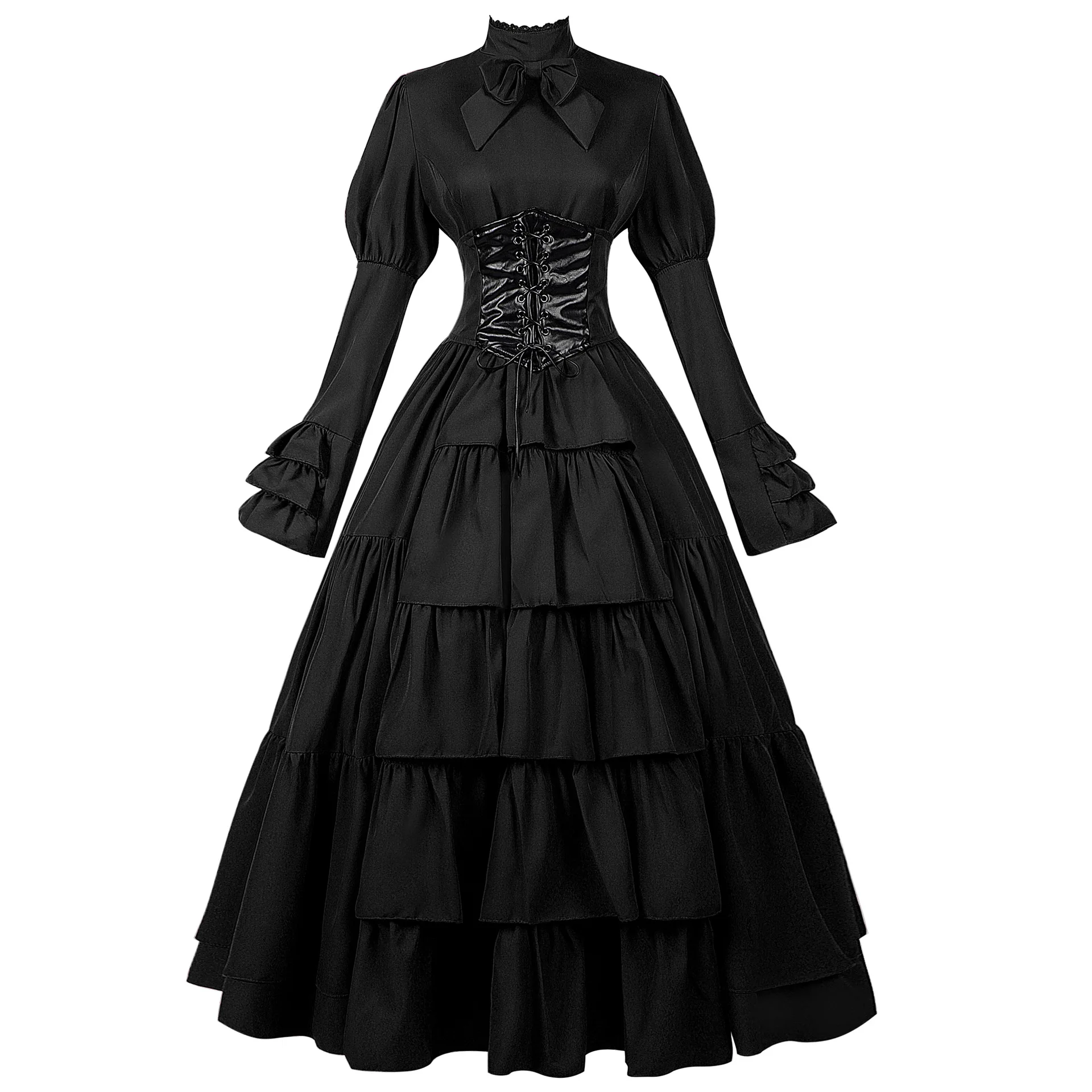 Women Halloween Cosplay Costum - Summer Victorian Clothing ulasan dan harga
