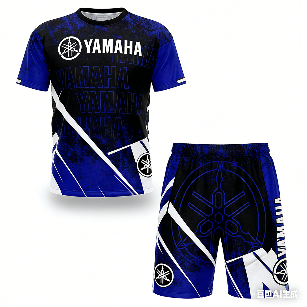 New Summer YAMAHA Men Women Mo - Summer Clothing Motorcycle ulasan dan harga