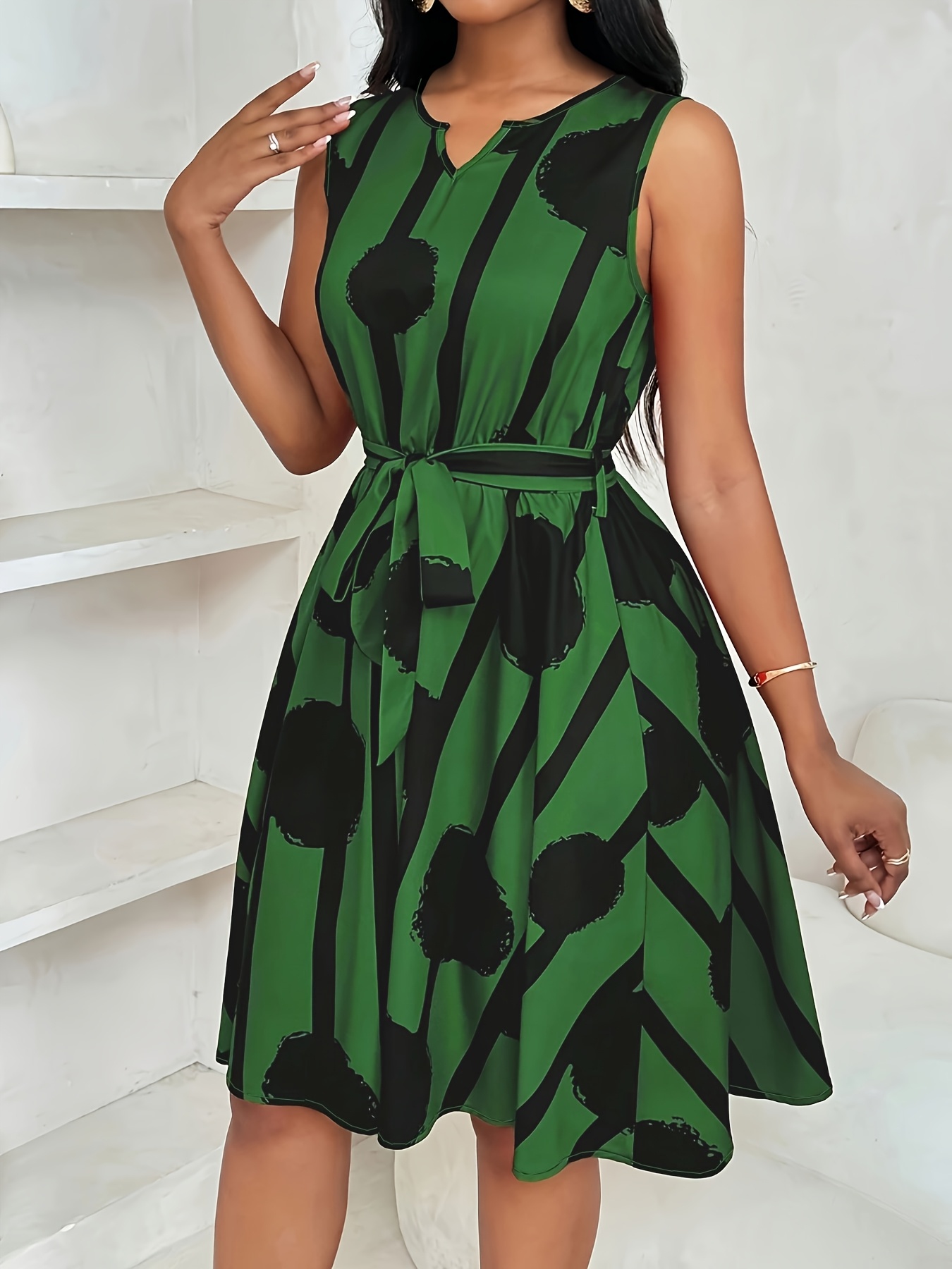 Women's Oversized Woven Dress  - Summer Clothing For Older Women ulasan dan harga