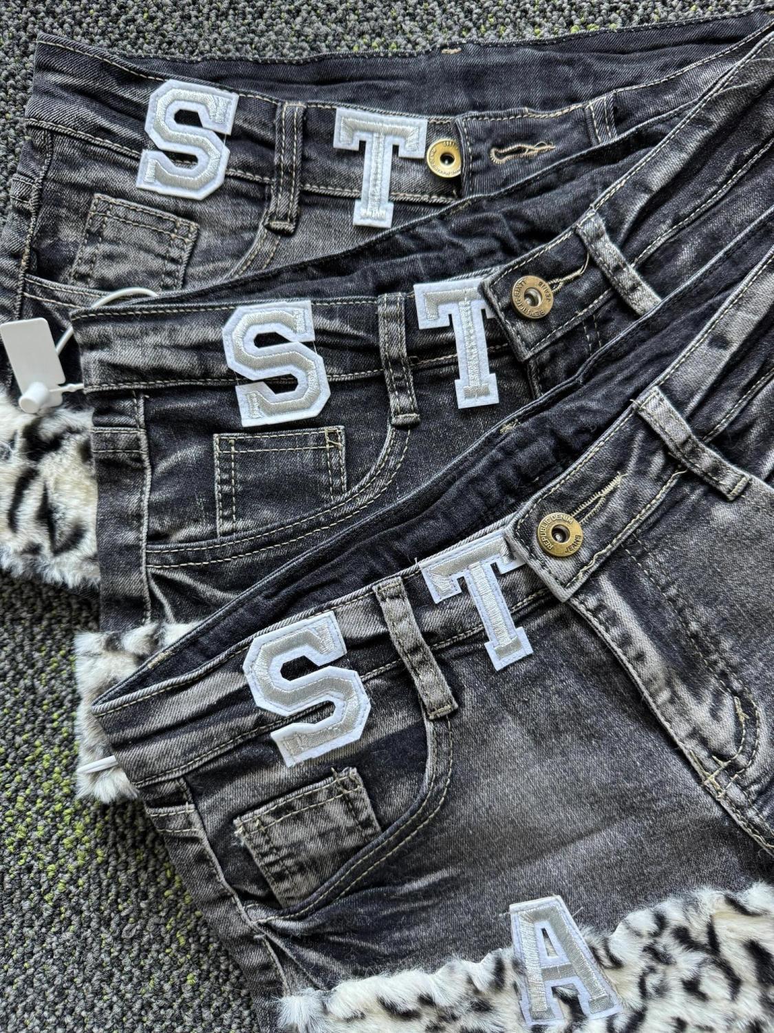 Y2k Embroidered Patch Denim Sh - Summer Clothing Vintage ulasan dan harga