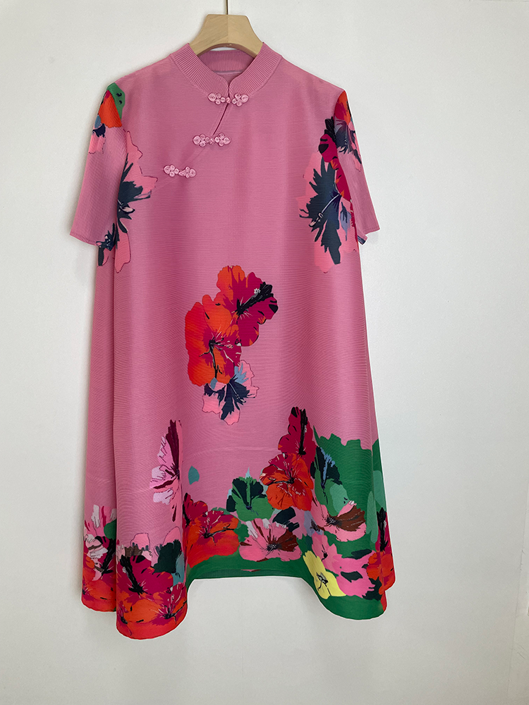 Miyak Pleated Improved Cheongs - Summer Clothing H&M ulasan dan harga