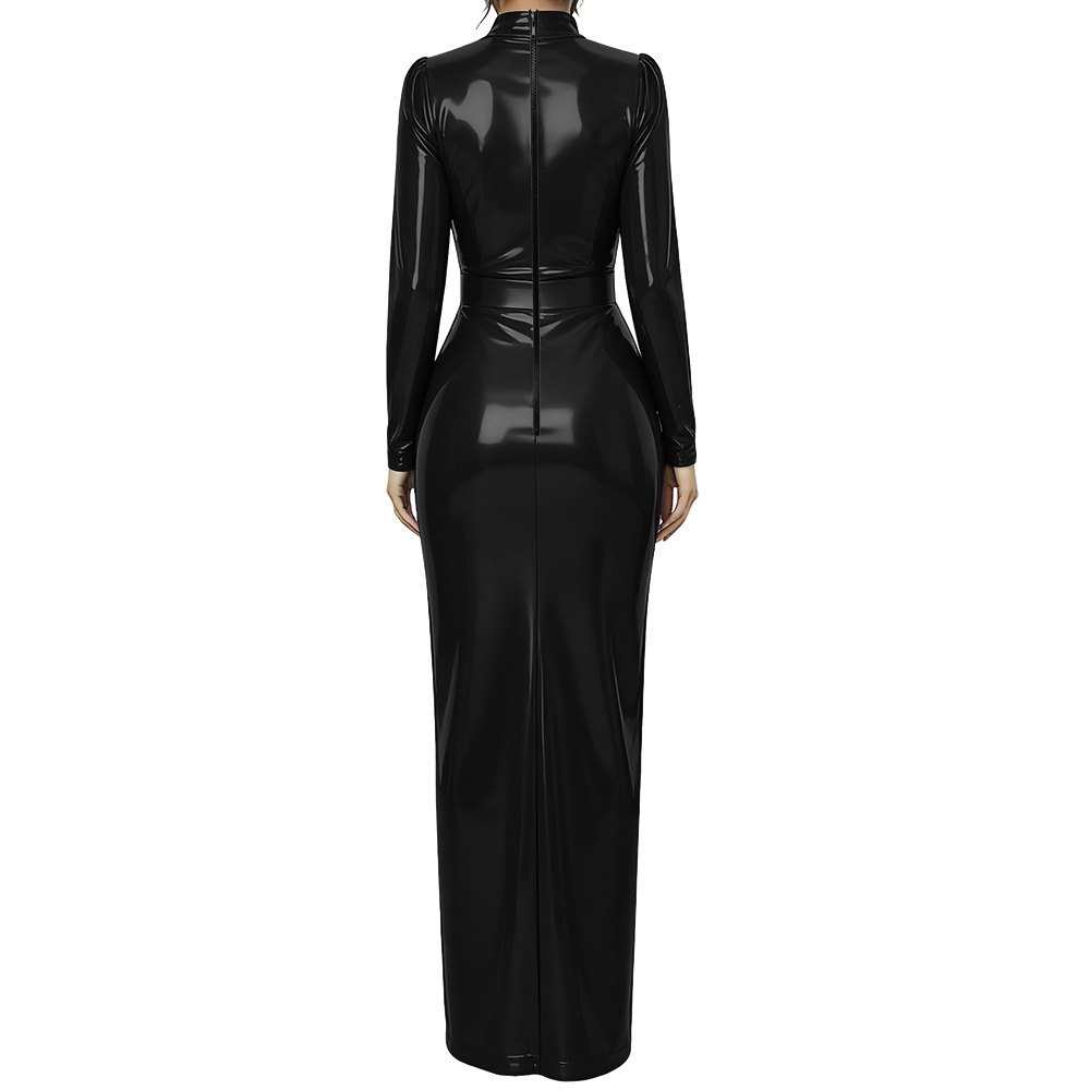 Elegant Cocktail Party Glossy  - Summer Clothing For Older Women ulasan dan harga