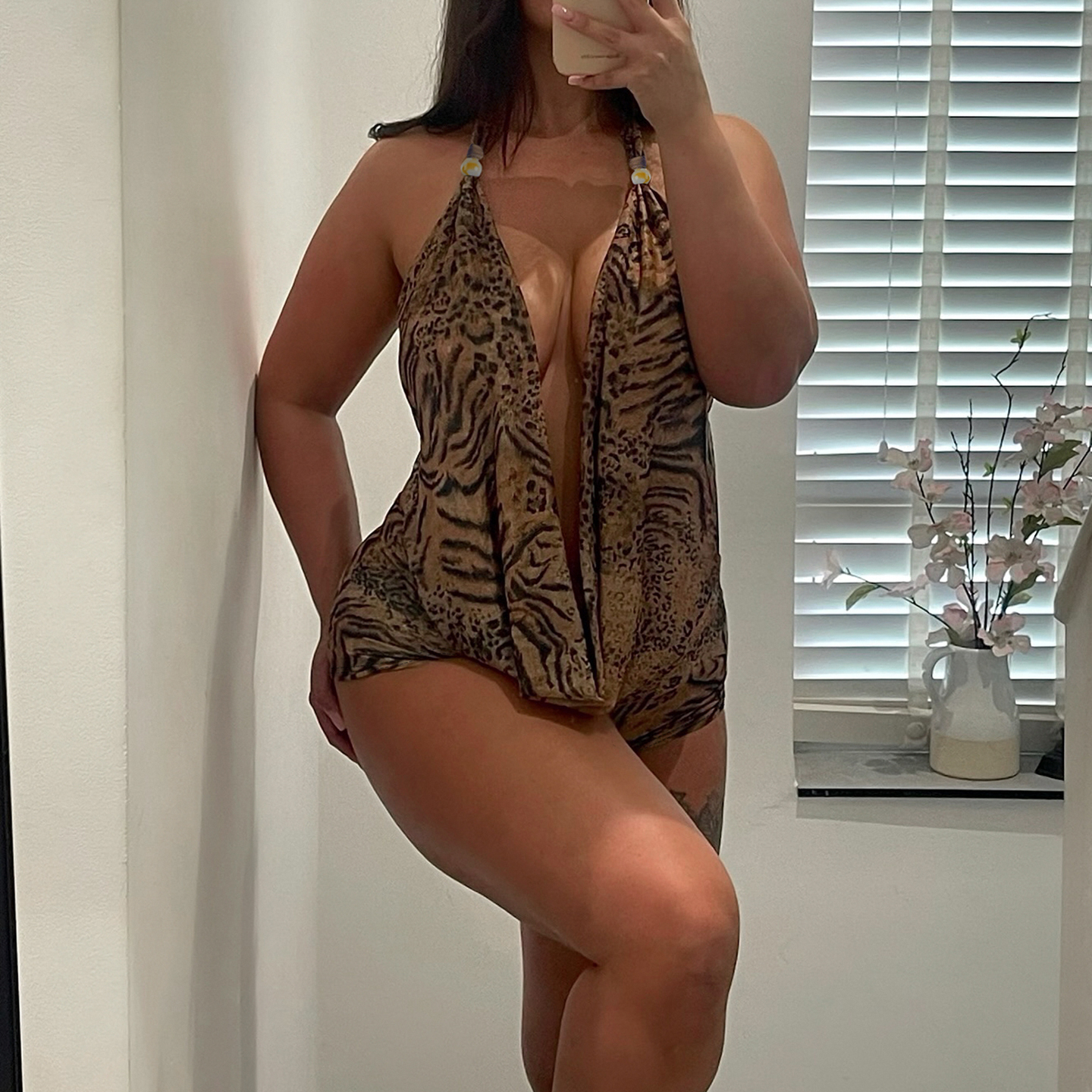 SUCHCUTE Woman Leopard Print 2 - Summer Clothing Model ulasan dan harga