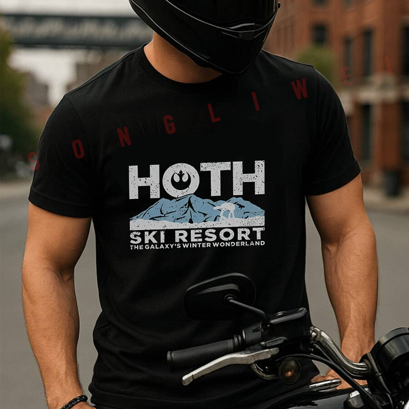 Camiseta Drtida Hoth Ski Resor - Summer Clothing Resort ulasan dan harga