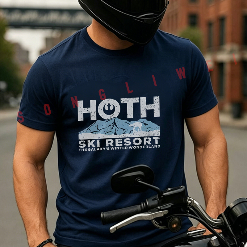 Camiseta Drtida Hoth Ski Resor - Summer Clothing Resort ulasan dan harga