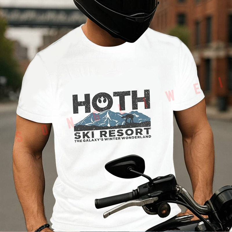 Camiseta Drtida Hoth Ski Resor - Summer Clothing Resort ulasan dan harga